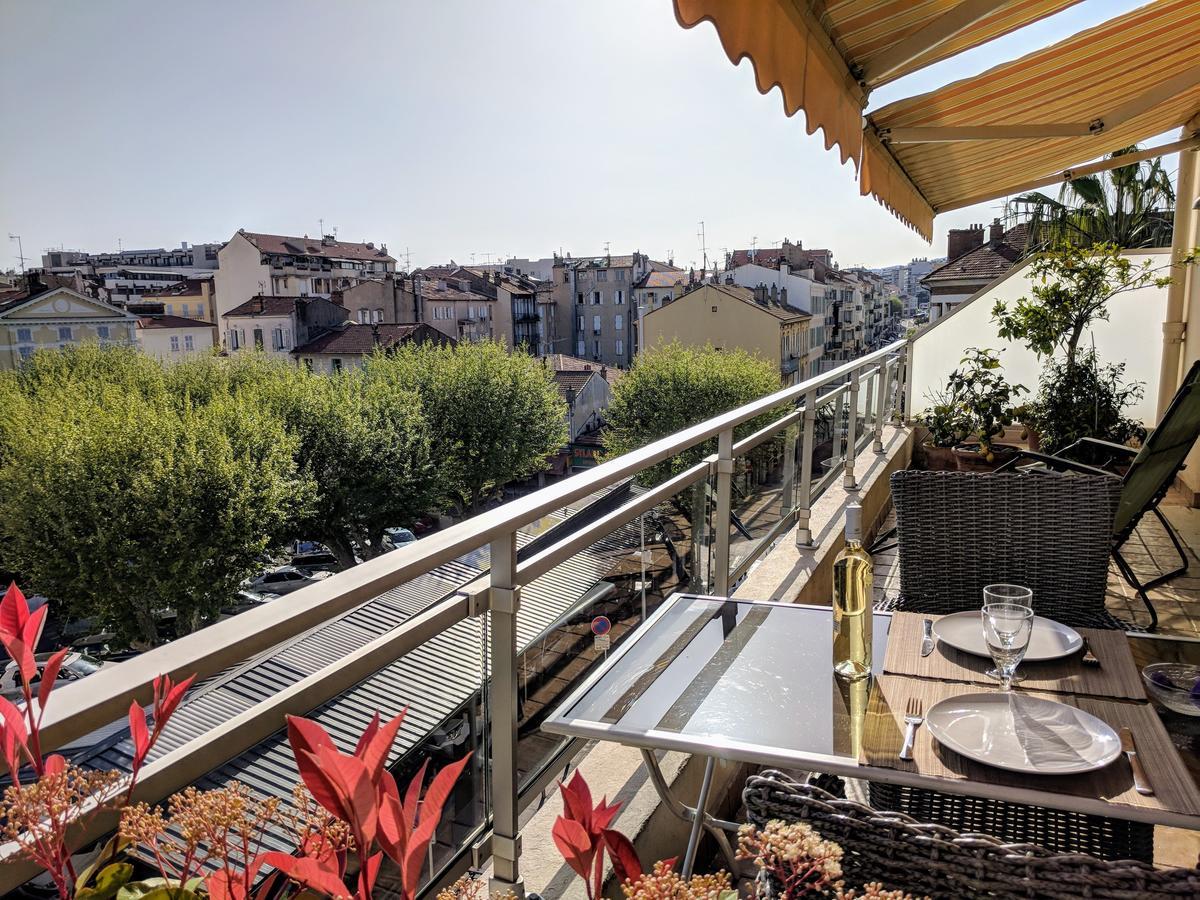 Citilet 6 Bright, Open-Plan With Large Terrace Apartment คานส์ ภายนอก รูปภาพ